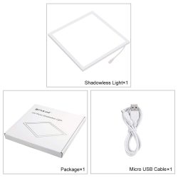 Puluz Led Photography Light Panel Pad 20*20cm