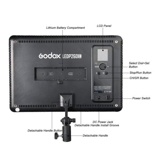 Godox LEDP260C LED Video Light