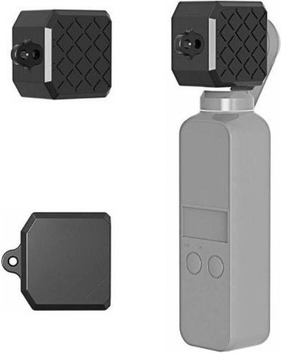 Osmo Pocket Soft Silicone Gel Body Case Protective Lens Cap Cover Black