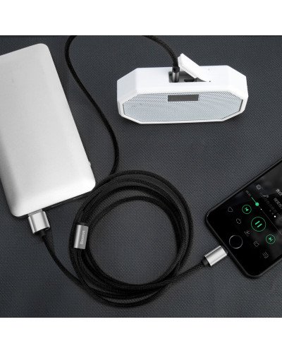 Baseus L34 apple to 3.5mm and USB charging Cable Baseus L34 apple to 3.5mm and USB charging Cable