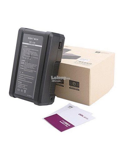 DBK BP-130 V Mount Battery with charger