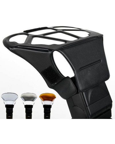 Universal Speedlight Flash Diffuser/Softbox Honeycomb Grid&Tri-Color Reflector
