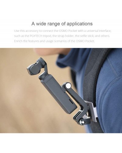 3 Pcs/set PGYTECH OSMO Pocket Data Port to Universal Mount