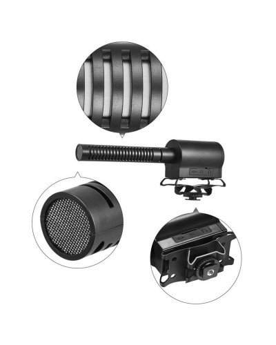 BOYA BY-DMR7 Shotgun Condenser Microphone Broadcast 