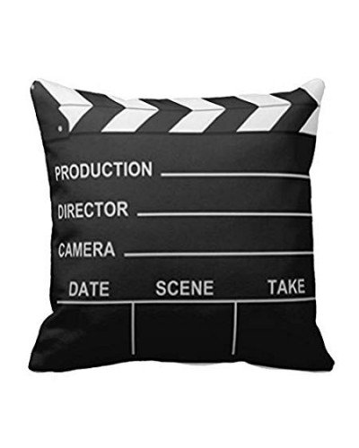 Lights Camera Action Pillow