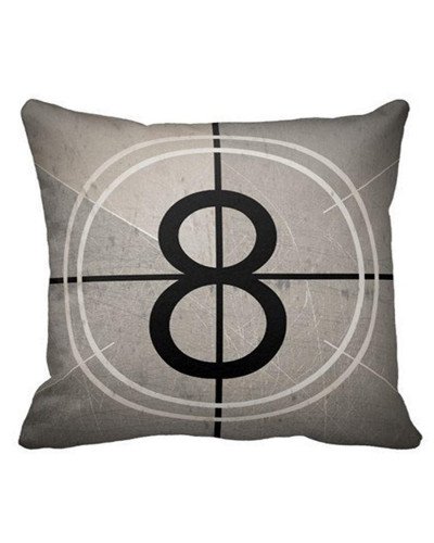 Film Countdown Pillow Film Countdown Pillow