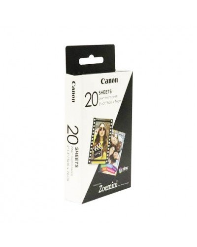 Canon ZINK™ 2"x3" Photo Paper x20 sheets Canon ZINK™ 2"x3" Photo Paper x20 sheets