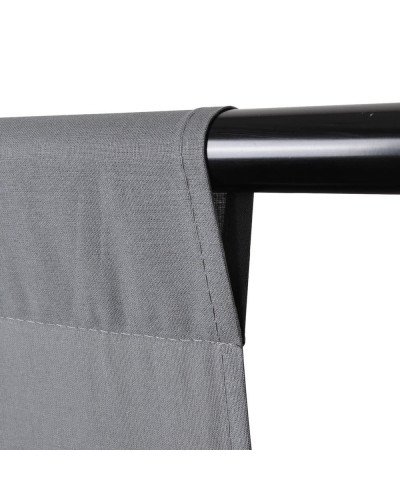 خلفية تصوير قماش لون رصاصي مقاس 3x3 مع استاند حامل للخلفيات