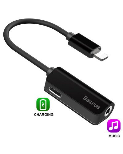 Baseus L32 8 Pin to 3.5mm Audio Adapter for iPhone