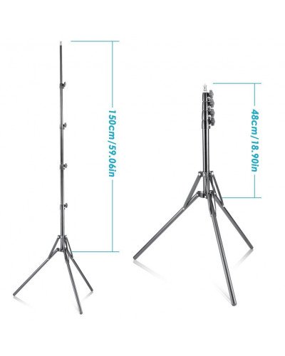 Neewer 59"/150cm Aluminum Alloy Photography Light Stand