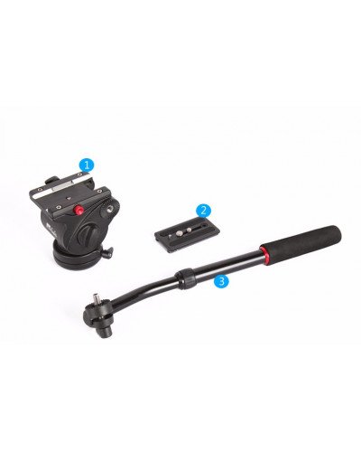 JY0506 Aluminum Alloy Professional Monopod For Video & Camera