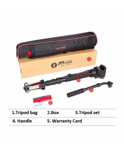 JY0506 Aluminum Alloy Professional Monopod For Video & Camera