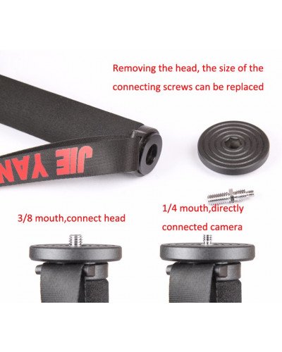 JY0506 Aluminum Alloy Professional Monopod For Video & Camera