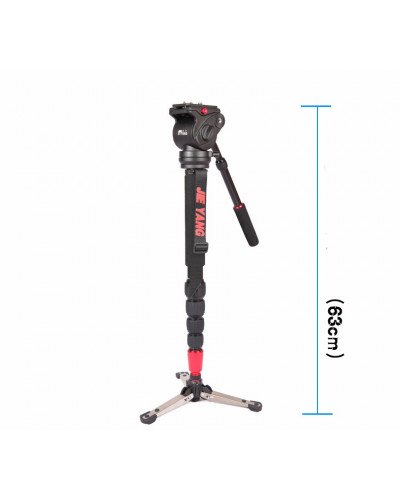 JY0506 Aluminum Alloy Professional Monopod For Video & Camera