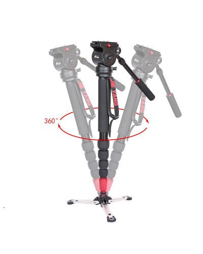 JY0506 Aluminum Alloy Professional Monopod For Video & Camera