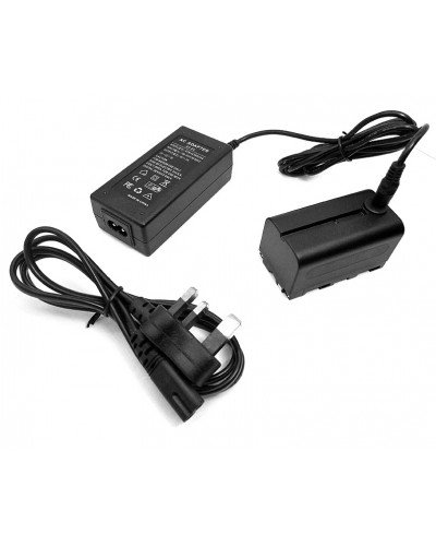 Power Adapter Plus NP-F750 Dummy Battery Replace NP-F970 F550 F570