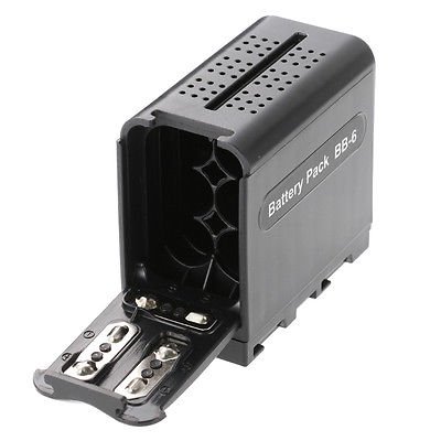 Battery Case Pack Power as NP-F970 for 6pcs AA battery Battery Case Pack Power as NP-F970 for 6pcs AA battery