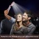 LED Selfie Ring Light USB Rechargeable with Wide Angle Lens for iPhone