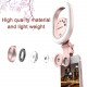 LED Selfie Ring Light USB Rechargeable with Wide Angle Lens for iPhone