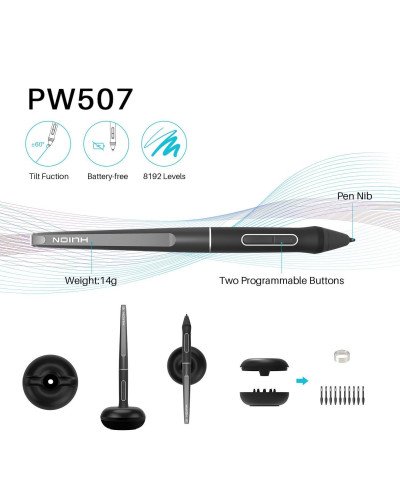 HUION Kamvas Pro 13 GT-133 Tilt