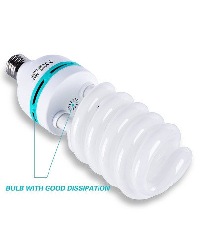 Light Bulb, 105W 5500K CFL Daylight for Photography Photo Video