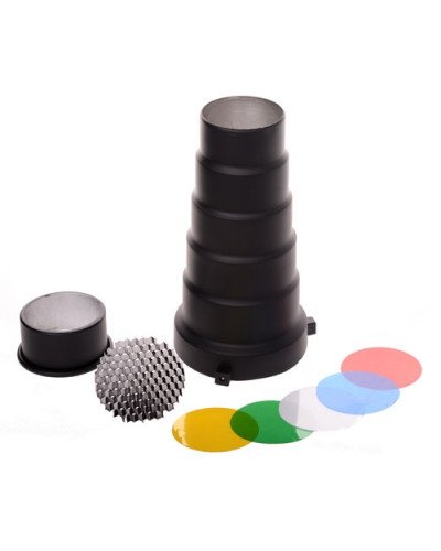 Snoot with Color Gels 