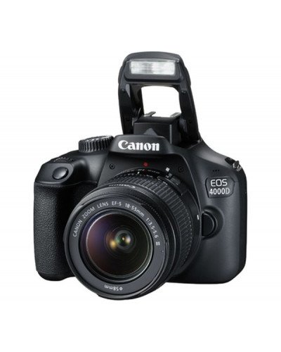 Canon EOS 4000D with EF-S 18-55 mm f/3.5