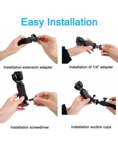 Suction Cup Mount for DJI Osmo Pocket 3