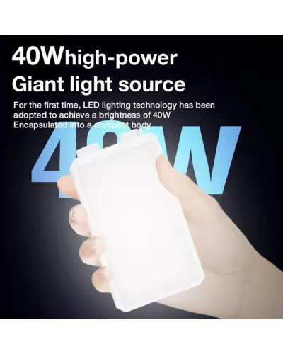 V40 Bi-Color 40W LED Fill Light Portable Adjustable Light