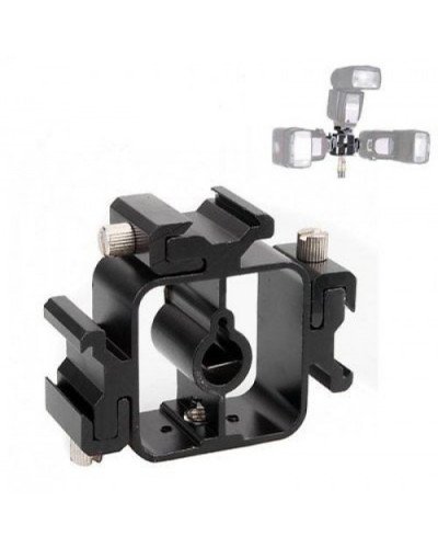 Adapter 3 in 1 Hot Shoe Bracket Speedlite Mount