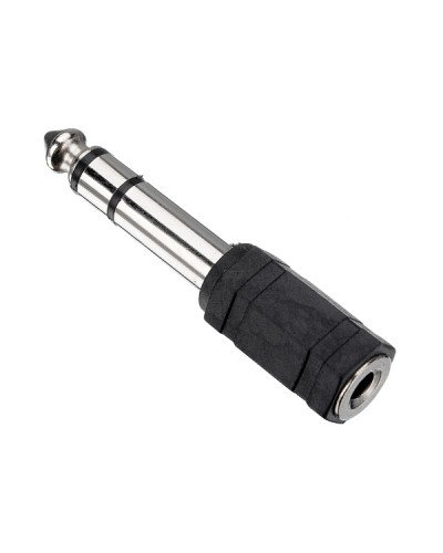 6.5mm Stereo Plug to 3.5mm Stereo Socket Adaptor
