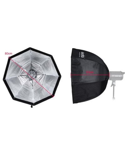 Godox 80cm / 31.5in اوكتا بوكس سريع التركيب مع قريد