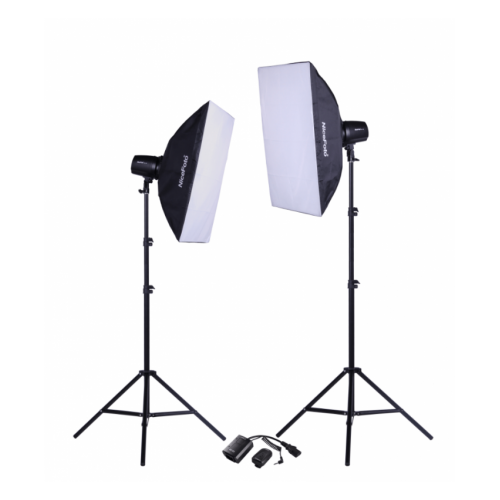 NiceFoto Studio kit 2x180Ws