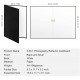 3in1 Light Reflector Photography Cardboard 12x8 inch Black White and Silver 3in1 Light Reflector Photography Cardboard 12x8 inch Black White and Silver