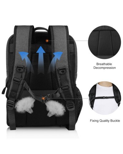 PULUZ Outdoor Portable Camera Dual Shoulders Backpack Laptop Bag PULUZ Outdoor Portable Camera Dual Shoulders Backpack Laptop Bag