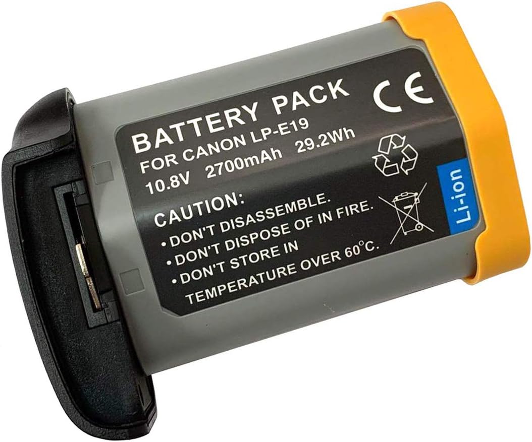 2700mAh Replacement LP-E19 Battery Pack