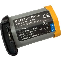 2700mAh Replacement LP-E19 Battery Pack