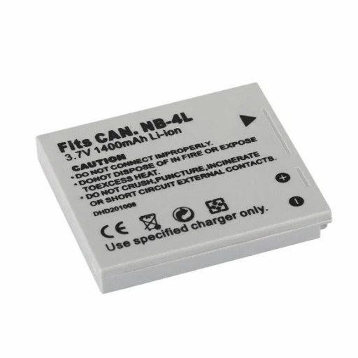 NB-4L Digital Camera Battery for Canon