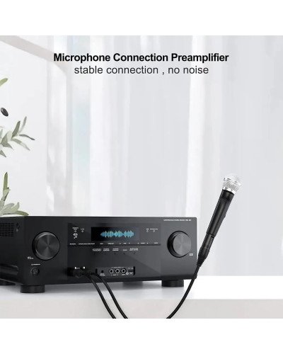 XLR Splitter Cable Male to Dual Female Y-Splitter 3Pin Balanced Microphone 50cm