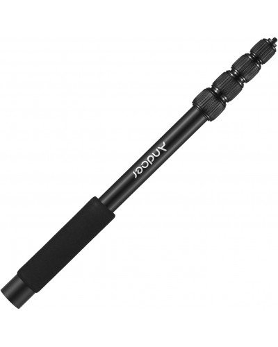 Microphone Boom Arm 5-Section Extendable Mic Arm Carbon Fiber Boom Pole for Microphones