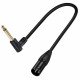 6.35mm TS 1/4 Mono Male to 3Pin XLR Male Unbalanced Microphone Interconnect Cable 6.35mm TS 1/4 Mono Male to 3Pin XLR Male Unbalanced Microphone Interconnect Cable