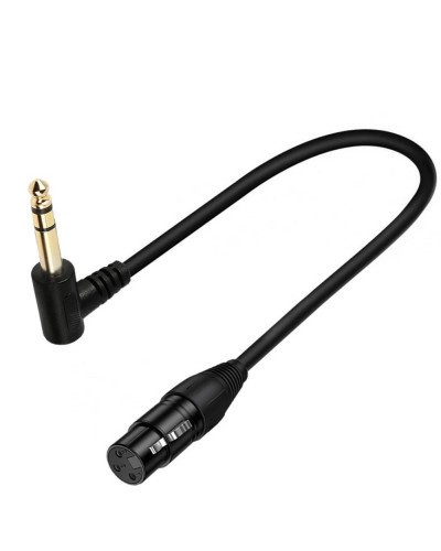6.35mm (1/4 inch) TRS Male to 3-Pin XLR Female Balanced Interconnect Cable