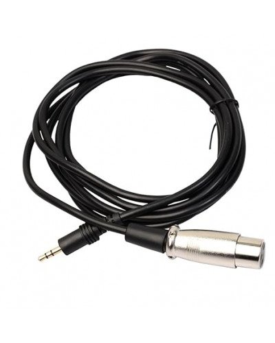 Aux 3.5mm (1/8 Inch) Male to XLR 3-Pin Male Stereo Audio Cable 3M