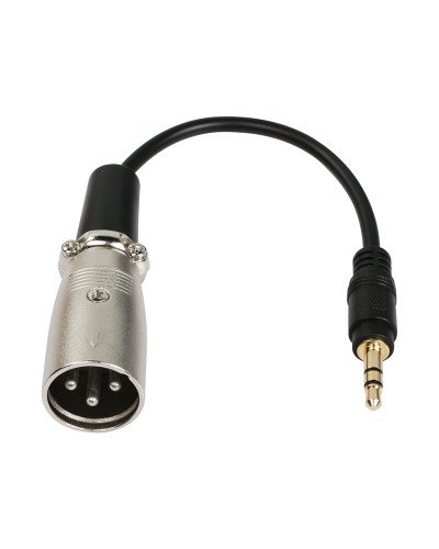 Aux 3.5mm (1/8 Inch) Male to XLR 3-Pin Male Stereo Audio Cable 15CM