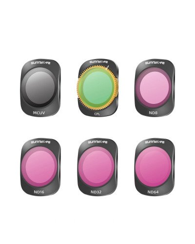 DJI Osmo Pocket 3 Filter Accessories ND8/16/32/64 ND256 Filter MCUV Filter Adjustable CPL Filter ND+PL Filter