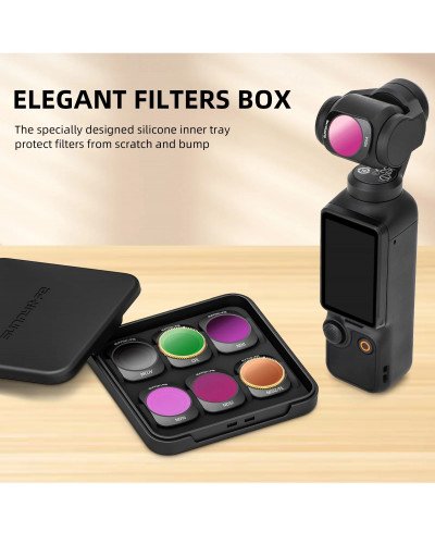 DJI Osmo Pocket 3 Filter Accessories ND8/16/32/64 ND256 Filter MCUV Filter Adjustable CPL Filter ND+PL Filter