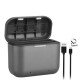 Fast Battery Charger Hub for Insta360 X3 with LED Indicator Dual Channel Battery