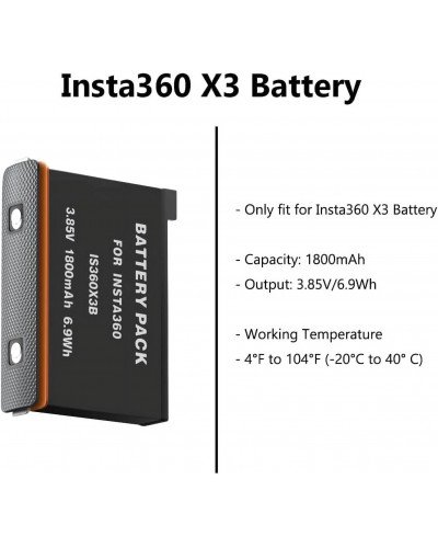 Insta360 Rechargeable Battery for Insta360 X3 Insta360 Rechargeable Battery for Insta360 X3