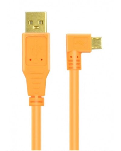 USB 2.0 Micro Cable Micro USB Camera 90 Degree Angled Cable 1.5M