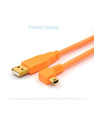 Mini USB Cable Canon 5D3 5D2 6D2 80D 750D Camera Connection Computer Cable 2M